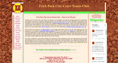Desktop Screenshot of clayfricktennis.org